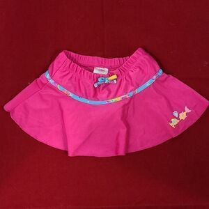 UV Skins Pink Toddler Girls 2T Swim Skirt Bottom Diaper cover Swimsuit